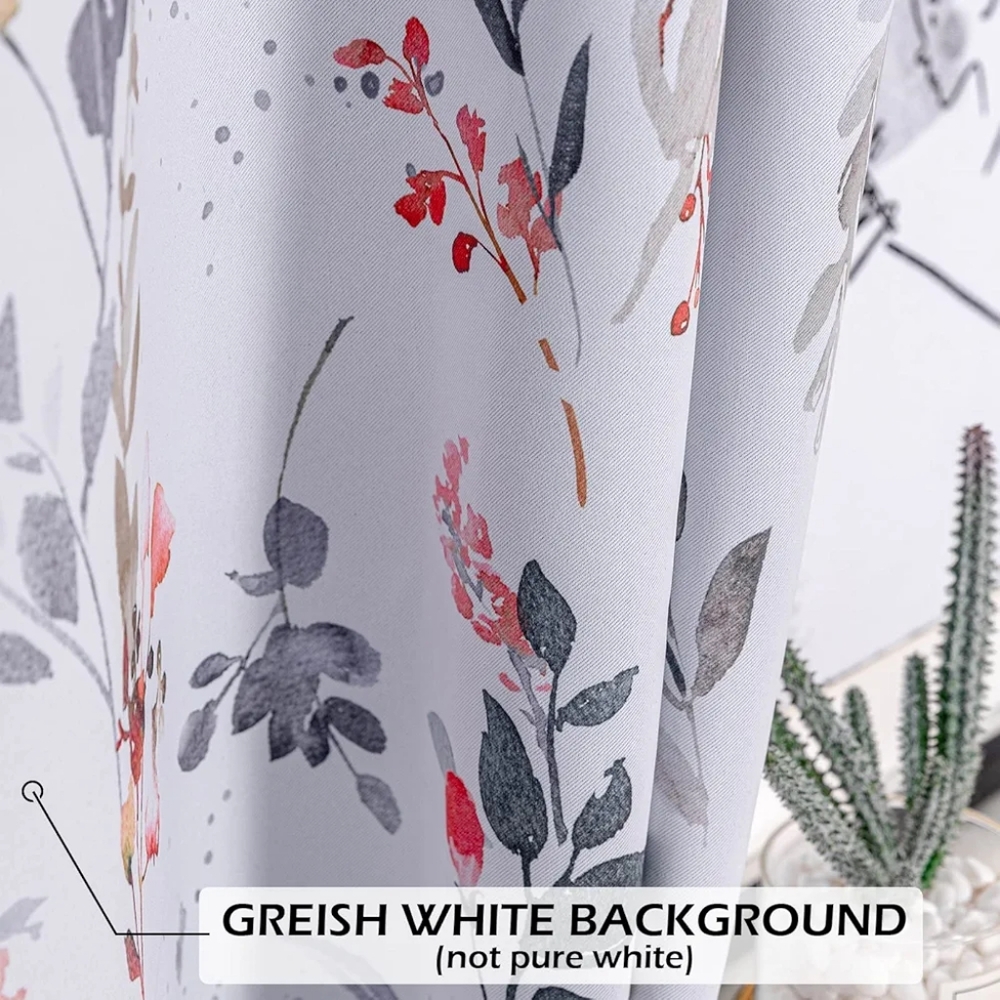 Floral Patterned Curtain - Picture 3 of 3